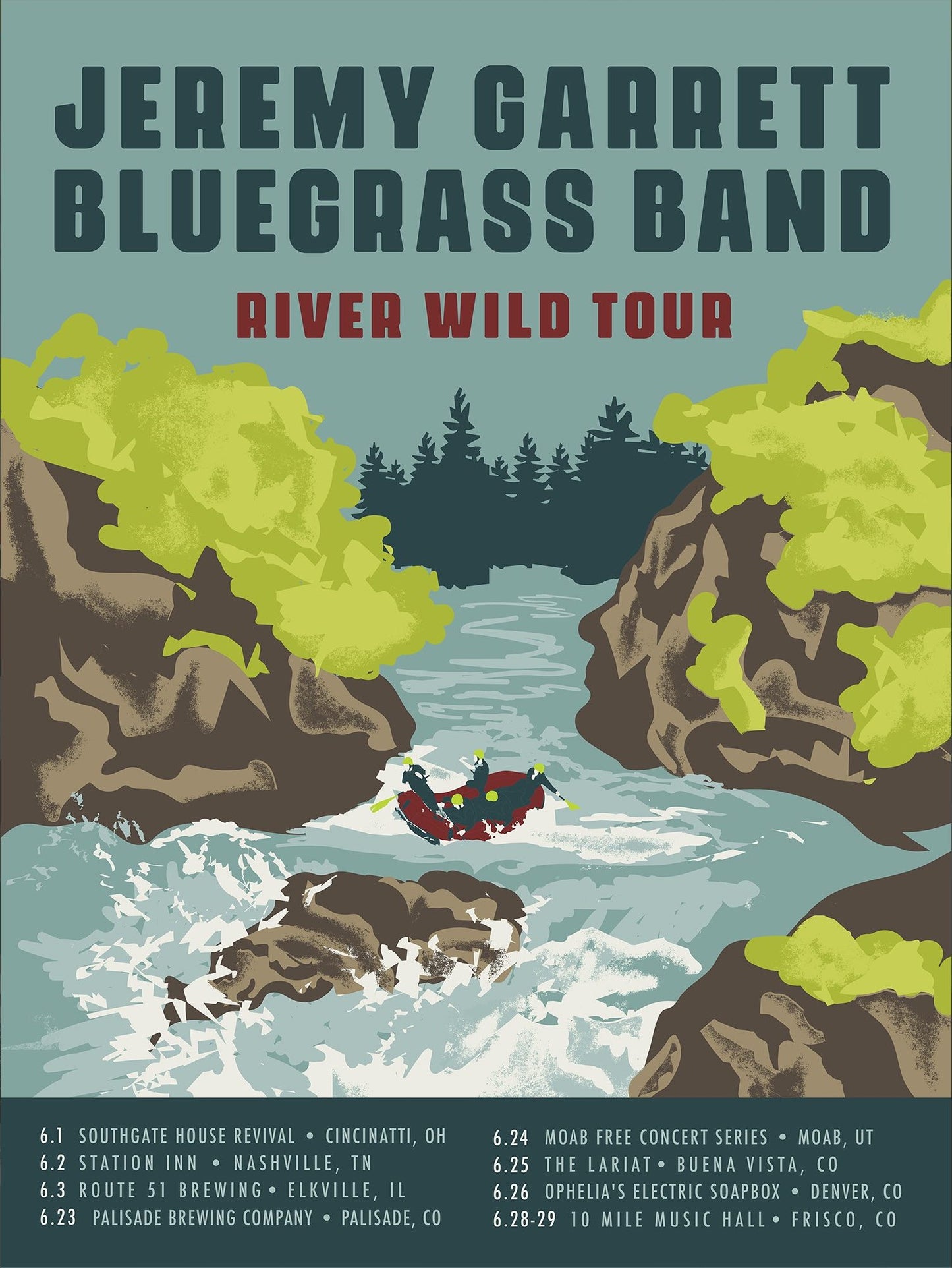 3001 - Poster River Wild Tour