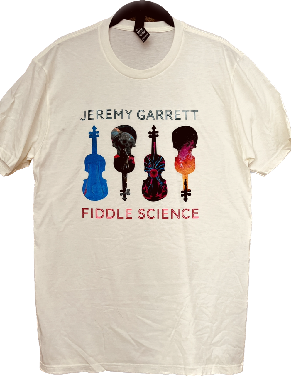 2002 - Clothes Fiddle Science Natural T-Shirt